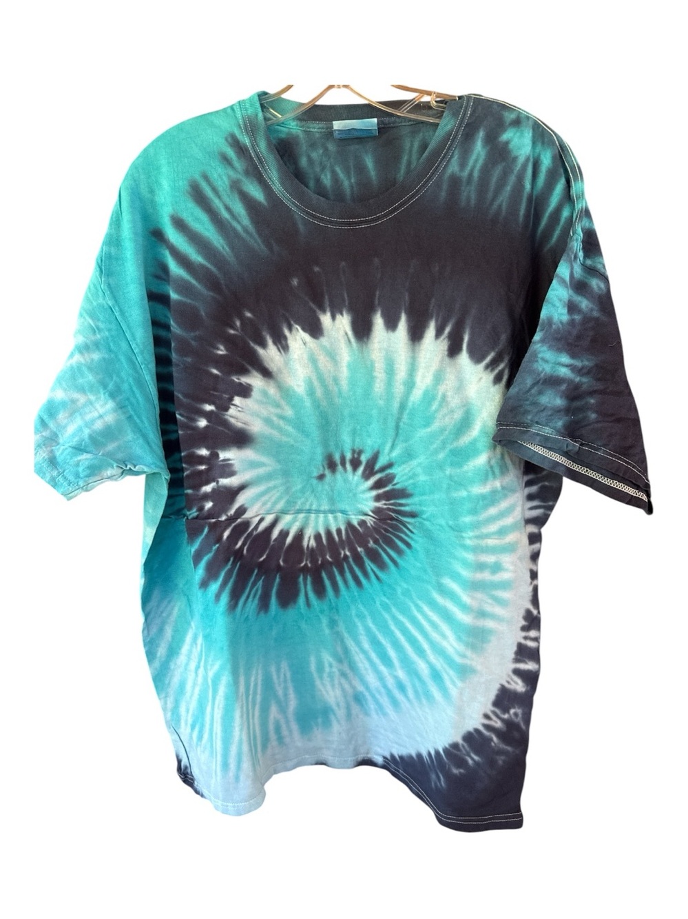 Tie-Dye Tee T-Shirt Pre-Shrunk Hanes Heavyweight Cotton